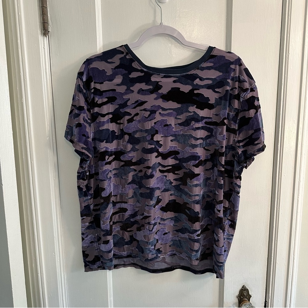 We The Free Burnout Camo Boxy Tee